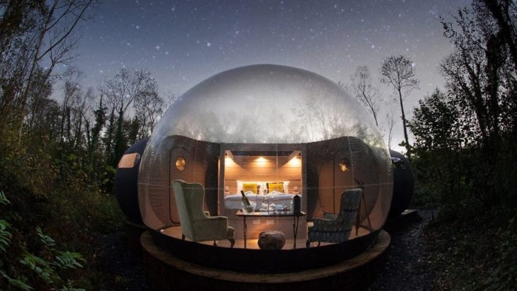 Tasarım Harikası Ev - İrlanda'daki bu baloncuk odasıyla tüm yıldızlar sizin olabilir..